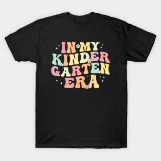 In My Kindergarten Era Retro Back To School Teacher Student T-Shirt